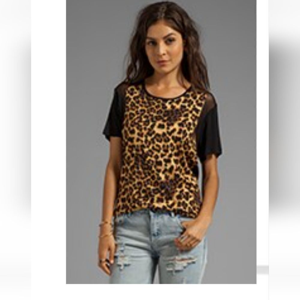 Leopard Print Top